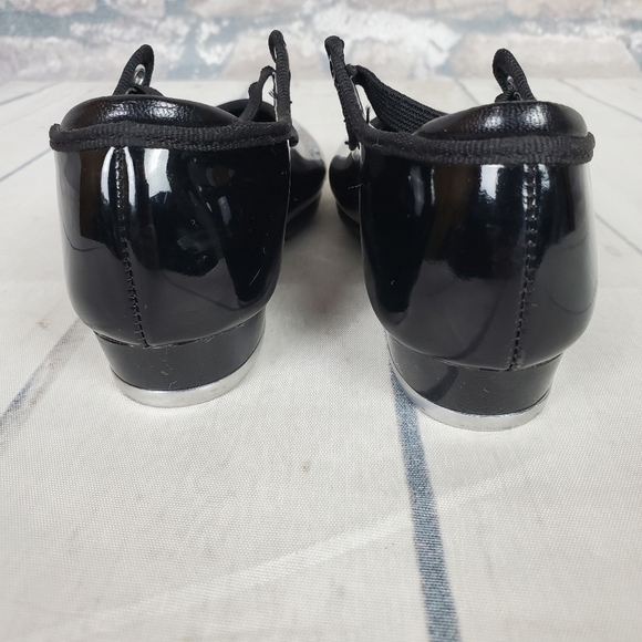 Danshuz Tap Shoes Black Patent Mary Jane Size 9.5W - Picture 7 of 12